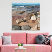 Toile USA, Michigan. Rounded Boulders (Insitu(Salon))