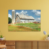 Toile USA, Minnesota Grange Et Silo (Insitu(Salon))