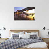 Toile USA, Oregon, Florence. Siuslaw Bridge et (Insitu(Chambre))