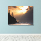 Toile USA, Oregon, près du parc Oswald West State Park,  (Insitu (Plancher de Bois))