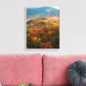 Toile USA, Tennessee. Vue Du Mont Leconte Neige (Insitu(Salon))