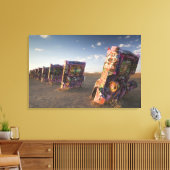 Toile USA, TEXAS, zone de Panhandle, Amarillo : Cadillac (Insitu(Salon))