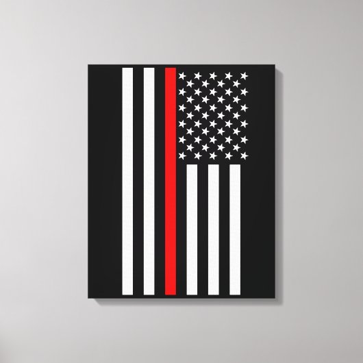 Toile USA Thin Red Line (Recto)