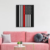 Toile USA Thin Red Line (Insitu(Salon))