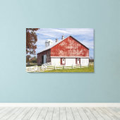 Toile USA, Virginie-Occidentale, Arbovale. Monongahela (Insitu (Plancher de Bois))