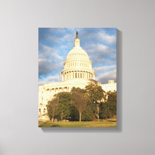 Toile USA, Washington DC, Capitol building (Recto)