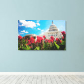 Toile USA, Washington DC, Capitol Building (Insitu (Plancher de Bois))
