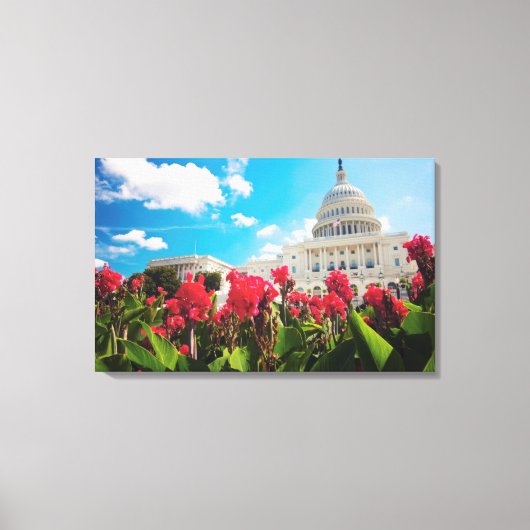 Toile USA, Washington DC, Capitol Building (Recto)