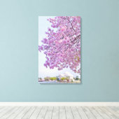Toile USA, Washington DC, Cherry tree in floraison (Insitu (Plancher de Bois))