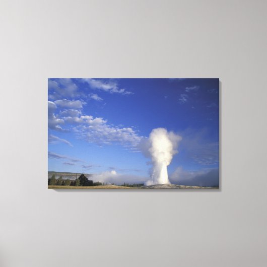 Toile USA, Wyoming. Parc national de Yellowstone. Vieux (Recto)