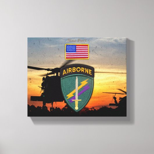 Toile USACAPOC Special Ops vétérans patch (Recto)