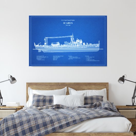Toile USCG Cutter Icarus wpc-110 - ABD (Insitu(Chambre))