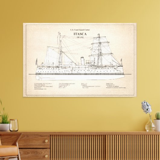 Toile USCG Cutter Itasca - SBD (Insitu(Salon))