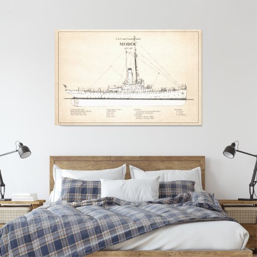 Toile USCG Cutter Modoc wpg-46 - SBD (Insitu(Chambre))
