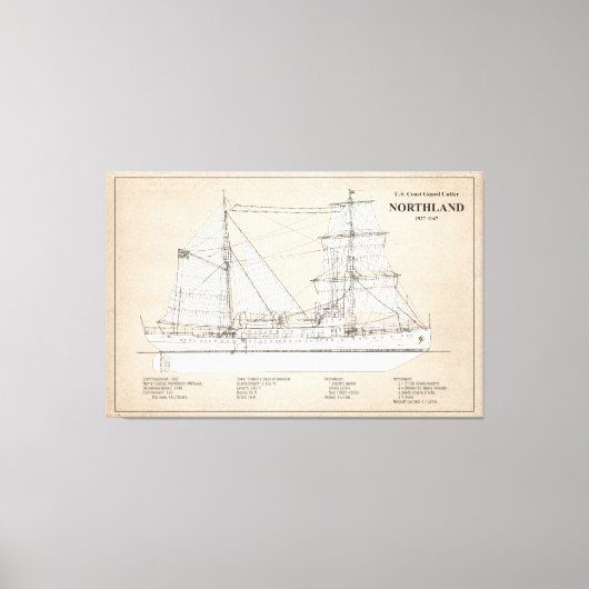 Toile USCG Cutter Northland wpg-49 - SBD (Recto)