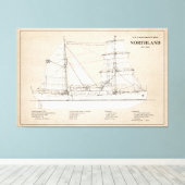 Toile USCG Cutter Northland wpg-49 - SBD (Insitu (Plancher de Bois))