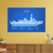 Toile USCG Cutter Polar Sea wagb-11 - ABD (Insitu(Salon))
