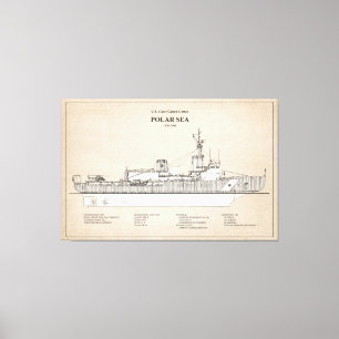 Toile USCG Cutter Polar Sea wagb-11 - SBD