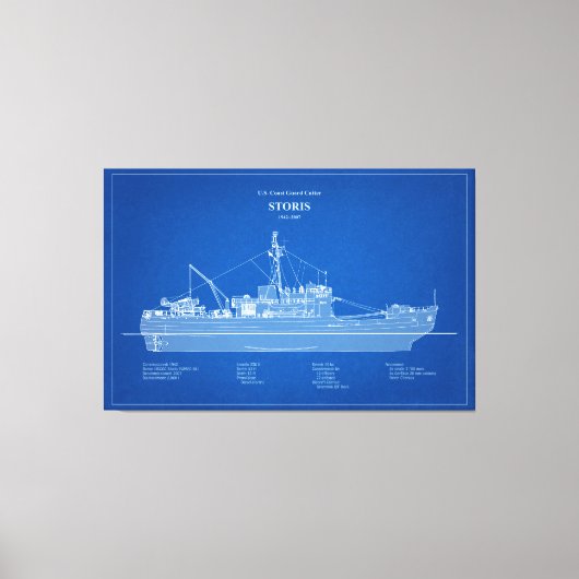 Toile USCG Cutter Storis wmec-38 - ABD (Recto)