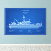 Toile USCG Cutter Storis wmec-38 - ABD (Insitu (Plancher de Bois))