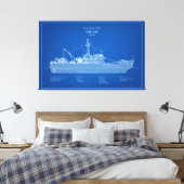 Toile USCG Cutter Storis wmec-38 - ABD (Insitu(Chambre))