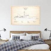 Toile USCG Cutter Storis wmec-38 - SBD (Insitu(Chambre))