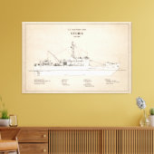 Toile USCG Cutter Storis wmec-38 - SBD (Insitu(Salon))