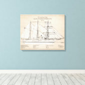 Toile USCGC Alexander Hamilton wix-272 - SBD (Insitu (Plancher de Bois))