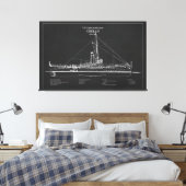 Toile USCGC Chelan - ABD (Insitu(Chambre))