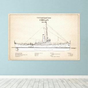 Toile USCGC Chelan - SBD