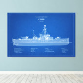 Toile USCGC Cobb wpg-181 - ABD (Insitu (Plancher de Bois))