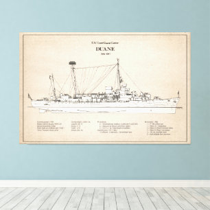 Toile USCGC Duane wpg-33 - SBD