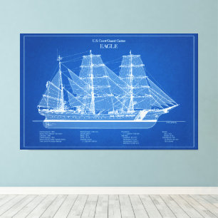 Toile USCGC Eagle wix-327 - ABD