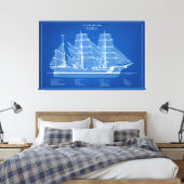 Toile USCGC Eagle wix-327 - ABD (Insitu(Chambre))