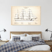 Toile USCGC Eagle wix-327 - SBD (Insitu(Chambre))