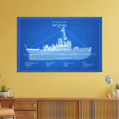 Toile USCGC Escanaba wpc-77 - ABD (Insitu(Salon))