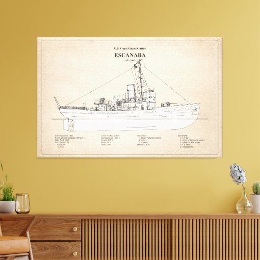 Toile USCGC Escanaba wpc-77 - SBD (Insitu(Salon))