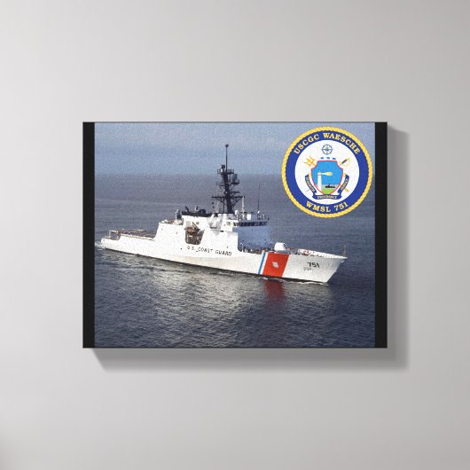 Toile USCGC Waesche (WMSL-751) (Recto)