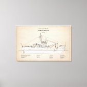 Toile USCGT À feuillage persistant wlb-295 - SBD (Recto)