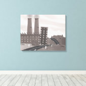 Toile Usine de chocolat (Insitu (Plancher de Bois))