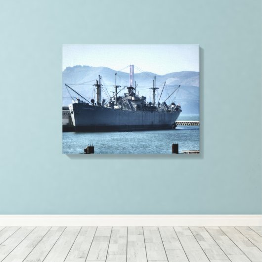 Toile USS Jeremiah O'Brien (Insitu (Plancher de Bois))
