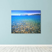 Toile UTAH. États-Unis Eau limpide du lac Bear (Insitu (Plancher de Bois))