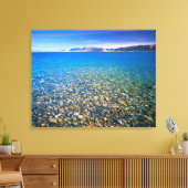 Toile UTAH. États-Unis Eau limpide du lac Bear (Insitu(Salon))