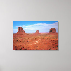 Toile Utah. Frontière de l'Arizona, Nation Navajo, Monum