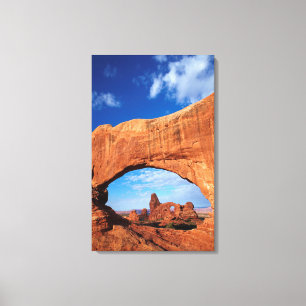 Toile Utah, parc national des Arches, Turret Arch 2