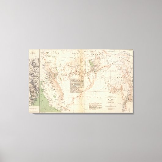 Toile Utah Terr & Mil Dept (Recto)