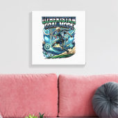 Toile Uzbekistan Mode de but squelette attaquant Nations (Insitu(Salon))