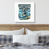 Toile Uzbekistan Mode de but squelette attaquant Nations (Insitu(Chambre))