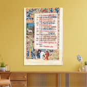 Toile V.25-3 Fol.12v Le mois de décembre (Insitu(Salon))