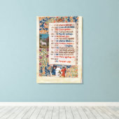 Toile V.25-3 Fol.12v Le mois de décembre (Insitu (Plancher de Bois))